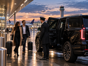 Luxury airport transportation